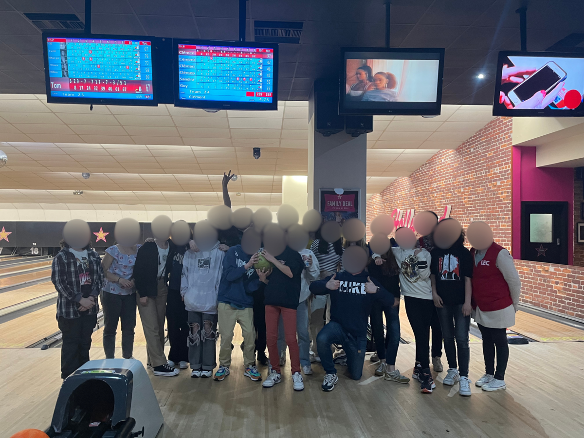 Summer school group enjoying an indoor activity